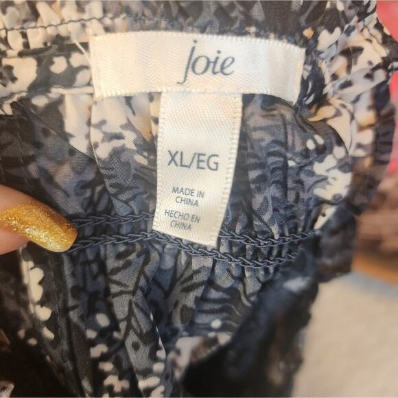 JOIE NEW LADIES BALTIC PRINT FLORAL SIZE XL - Picture 7 of 8